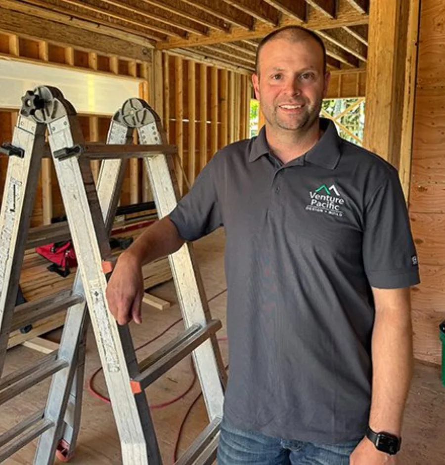 Portrait of Brandon Whitlock, Senior Project Manager at Venture Pacific