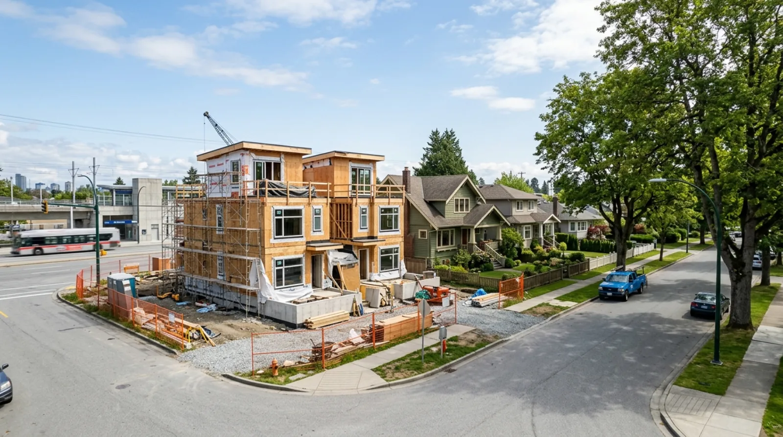 Delta is drafting a houseplex zone. Here is what applies until it lands.