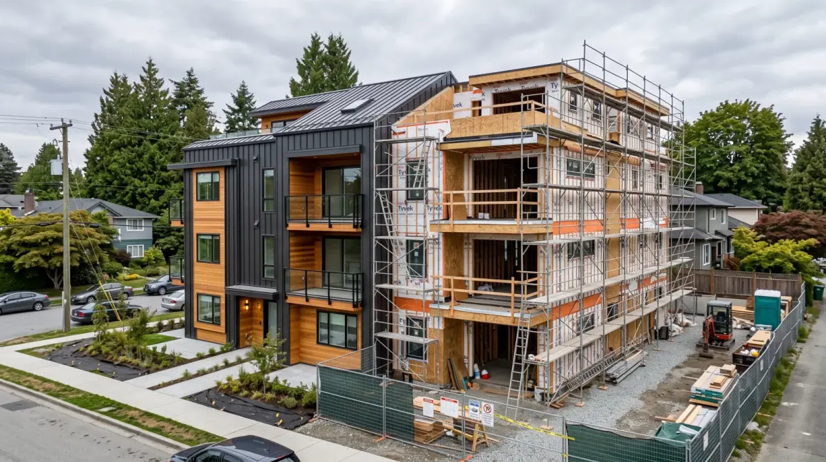 From single-family lot to fourplex: the development timeline